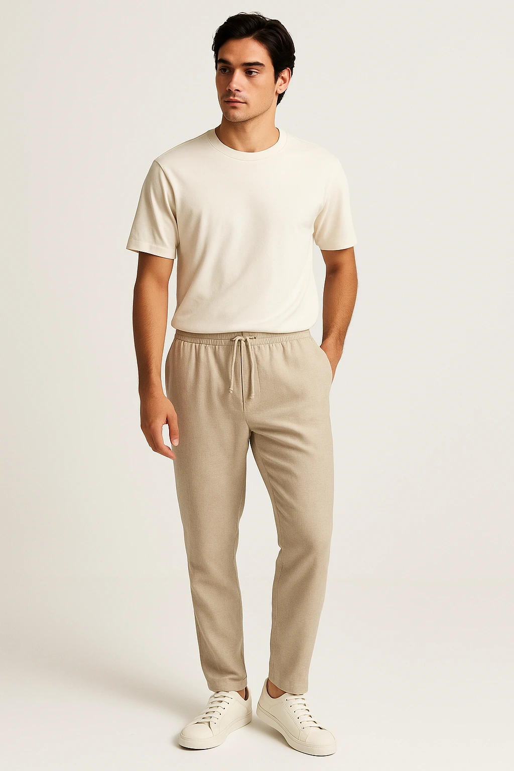 Celana Linen Pull&Bear